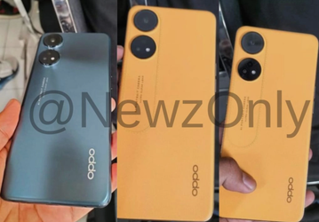 Oppo Reno8T 4G позирует в руках пользователя вживую перед анонсом