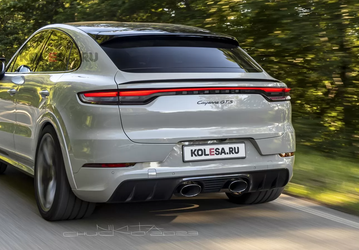 Появились первые качественные изображения нового Porsche Cayenne Coupe