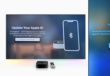 Приставка Apple TV теперь требует наличия iPhone или iPad