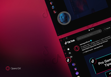 В игровой браузер Opera GX вшили TikTok