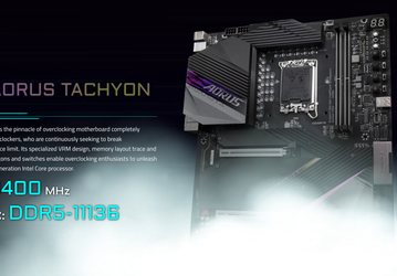 DDR5-11136 — новый рекорд разгона памяти. Использовались модули Gigabyte Aorus DDR5-8333