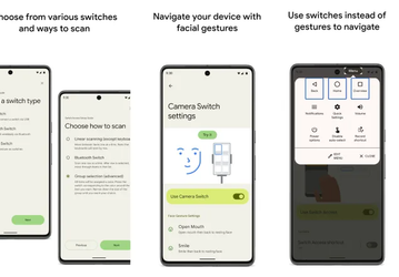 Google выпустила отдельное приложение Switch Access для Android