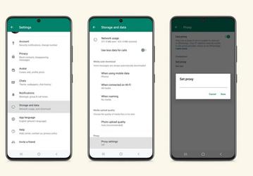 В WhatsApp появилась поддержка прокси-серверов