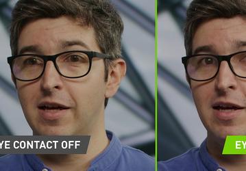 Nvidia Broadcast «заставит» пользователя всегда смотреть в камеру