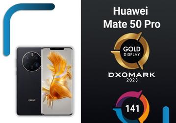 Huawei Mate 50 Pro обошёл iPhone 14 Plus в тестах качества экрана DxOMark