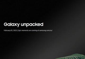 Samsung подтвердила дату большого мероприятия Unpacked, на котором ожидается премьера телефонов Galaxy S23