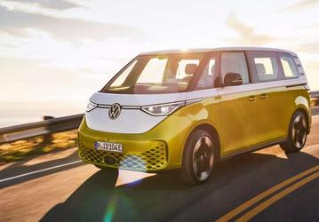Полный привод и 335 л.с. Volkswagen готовит спортивную версию своего электрического минивэна ID. Buzz