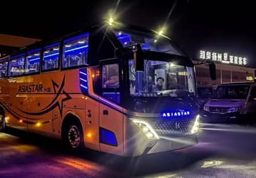 Туристы в России начнут ездить на больших китайских автобусах. На российский рынок выходит Asiastar 
