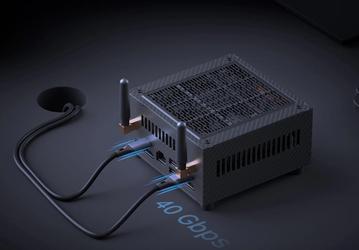 Карбоновый чёрный кубик объёмом 0,7 литра с процессором Intel. Представлен мини-ПК Minisforum NUCG5 
