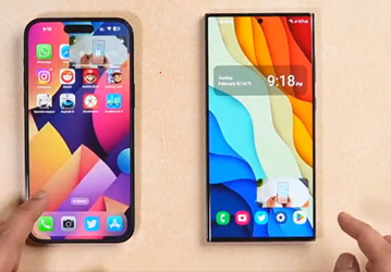 Samsung сравнялась с Apple по плавности анимации. Опубликовано сравнение Samsung Galaxy S23 и iPhone 14 Pro Max