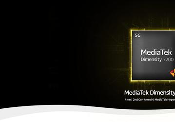 Представлена SoC MediaTek Dimensity 7200 — самая современная среднебюджетная платформа для смартфонов