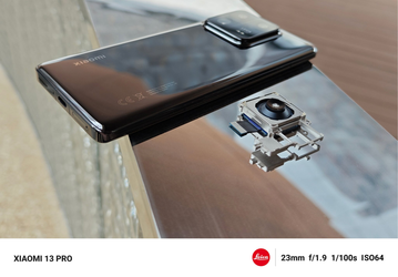 Xiaomi 13 и его огромный датчик изображения показали вживую