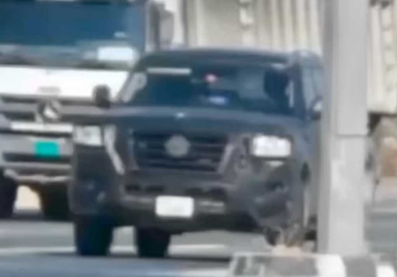 Это Nissan Patrol следующего поколения. Он впервые попал на фото