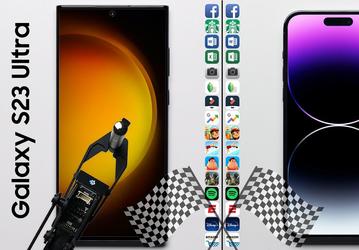 Samsung Galaxy S23 Ultra прервал 1244-дневную эпоху лидерства iPhone. Корейскую новинку сравнили с iPhone 14 Pro Max по скорости работы