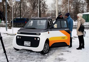 Бывший российский завод Toyota показал миниатюрный электромобиль L-Type в рабочем состоянии