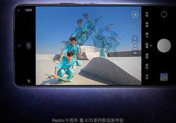 Xiaomi показала интерфейс камеры Redmi K70 Pro: 2-кратный зум и высокоскоростная съёмка Lightning Snapshot