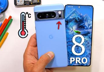 Такого нет у iPhone 15 Pro Max или Galaxy S23 Ultra. Разборка Pixel 8 Pro показала, как выглядит его датчик температуры