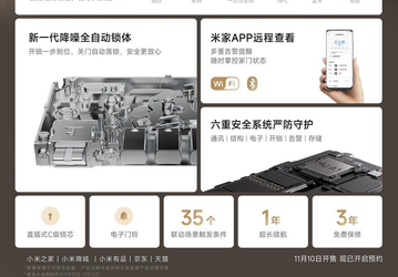 Представлен новейший умный замок Xiaomi