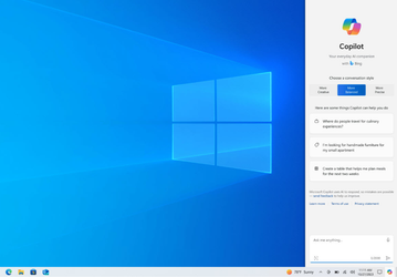 Уже не только в Windows 11: Microsoft начинает внедрение ИИ-помощника Copilot в Windows 10. Какие есть ограничения и недоработки