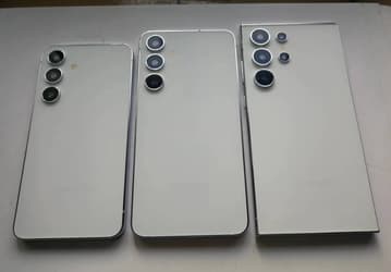 Так будут выглядеть Samsung Galaxy S24, Galaxy S24 Plus и Galaxy S24 Ultra. Живые фото макетов смартфонов