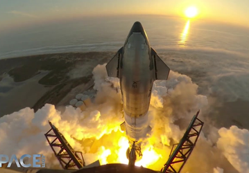 Илон Маск: огромная ракета Starship с кораблём SpaceX должна быть готова к третьему полёту до Нового года