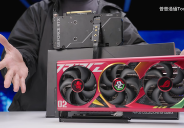 Берёте самую необычную GeForce RTX 4060 Ti на рынке и подключаете к ней... RTX 4090. Asus показала, как это можно реализовать