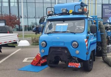 В Липецке создали «Буханку» со всеми поворотными колёсами и гидрообъёмной трансмиссией