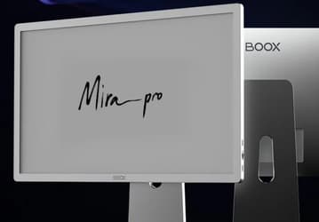 Монитор с 25-дюймовой панелью E Ink разрешением 3200 х 1800 пикселей и подсветкой. Представлен Onyx Boox Mira Pro