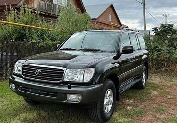 «Новый Land Cruiser 100 – кому? До пенсии хватит», — в России продают легендарный внедорожник Toyota в идеальном состоянии