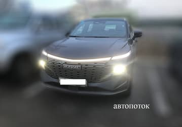 Этот кроссовер Haval начнут выпускать в России в 2024 году. Живые фото и первые подробности о новом Haval F7