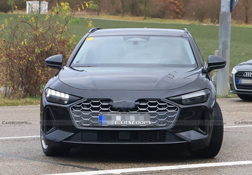Это Audi A5 Avant 2025. Первые фотографии почти без камуфляжа