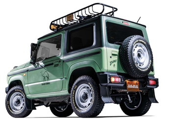 Представлен Suzuki Jimny в стиле раллийного Mercedes-Benz G-класс