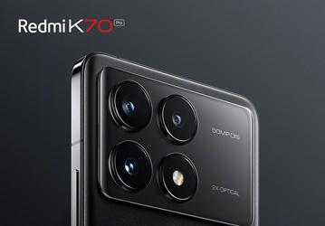 Redmi K70 Pro впервые показали официально: текстура «чернильное перо», металлическая боковая рамка и 2-кратный оптический зум