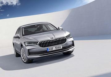 Представлен совершенно новый Skoda Superb 2024
