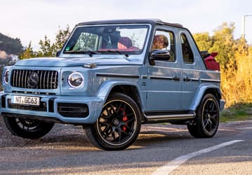 585-сильный Mercedes-AMG G 63 превратили в кабриолет за 1,2 млн евро. Ему приделали сзади мини-двери