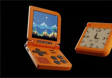 Наконец-то годные умные часы. Retro Gaming Watch превращаются в аналог Game Boy и позволяют играть в 8- и 16-битные игры