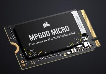 Маленький, да удаленький. Corsair представила SSD MP600 Micro в форм-факторе M.2 2242