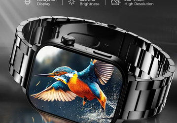 Большой экран Super AMOLED, металлический браслет, 100 спортивных режимов, голосовой помощник, SpO2, недорого. Представлены часы BeatXP Unbound Pro