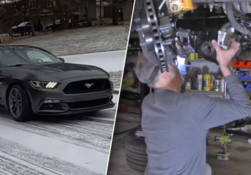 Первый в мире полноприводный Ford Mustang внешне не отличается от стандартного автомобиля