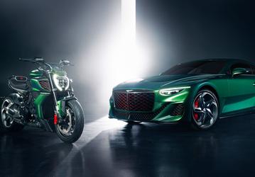 Bentley и Ducati представили Diavel for Bentley
