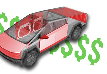Стеклоочиститель за $75, крыло за $550 и лобовое стекло за $1900. Названы цены на комплектующие для Tesla Cybertruck