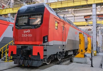 Первый электровоз с отечественным асинхронным приводом передали в эксплуатацию