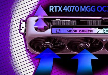 А эта видеокарта не улетит? MaxSun RTX 4070 MGG получила охладитель с пятью вентиляторами