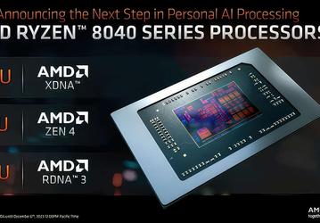 Одна из самых бессмысленных смен поколений процессоров, и на сей раз у AMD. Представлены мобильные Ryzen 8000U/H/HS