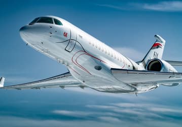Бизнес-джет Falcon 6X официально введён в эксплуатацию. У него самый просторный салон в своём классе и внушительная дальность в 10 тыс. км