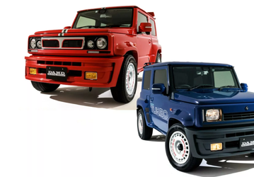 Представлены Suzuki Jimny в стиле Lancia Delta Integrale и Renault 5 Turbo