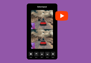 В YouTube появился встроенный инструмент для редактирования макета при преобразования видео в Shorts