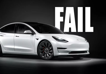 Tesla Model 3 заняла последнее место в тесте надёжности TUV: у подержанных машин страдают тормоза и подвеска