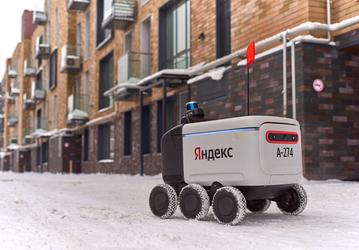 Яндекс начал сдавать в аренду роботов-доставщиков жилым комплексам — первый уже заработал в Казани