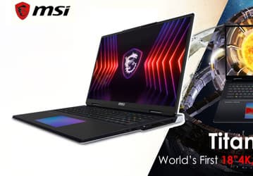 Первый в мире ноутбук с 18-дюймовым 120-герцевым экраном Mini-LED с разрешением 4K. Представлен MSI Titan 18 HX
